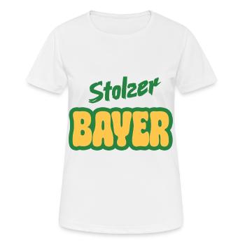 Proud Bavarian - Women's Breathable T-Shirt - white - Front - AI Model Female 172 dark (172cm)