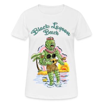 vahinedulagoon - T-shirt respirant Femme - blanc - Devant - AI Model Female 172 dark (172cm)