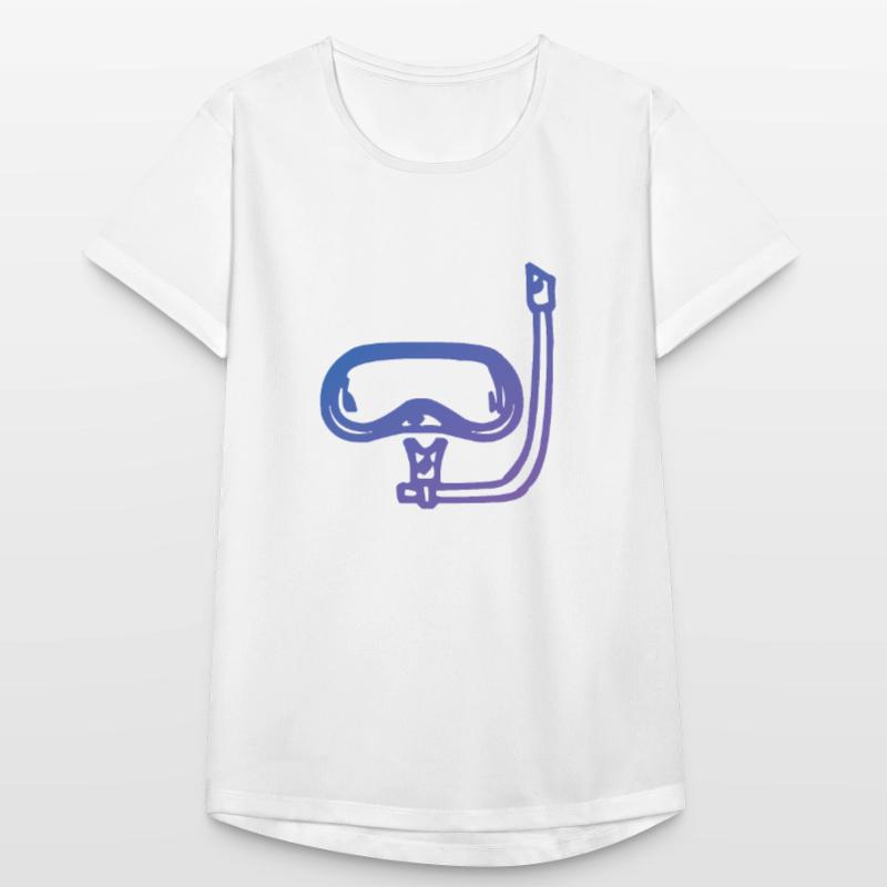 Plongée Plongée Instructeur de plongée Plongée T-shirt respirant Femme