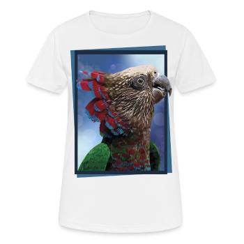 The cacique parrot - Women's Breathable T-Shirt - white - Front - AI Model Female 172 dark (172cm)