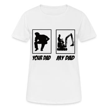 Gartenbauer - Frauen T-Shirt atmungsaktiv - Weiß - Vorne - AI Model Female 172 dark (172cm)
