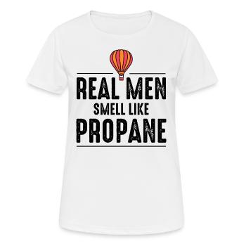 Montgolfière Montgolfière Montgolfière - T-shirt respirant Femme - blanc - Devant - AI Model Female 172 dark (172cm)