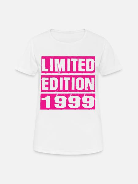 Limited Edition 1999 - Frauen T-Shirt atmungsaktiv - Weiß