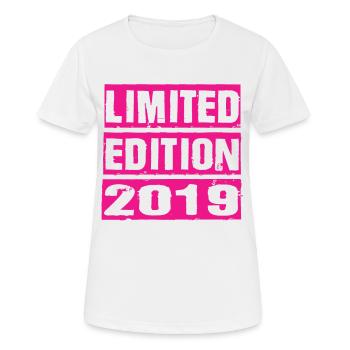 Limited Edition 2019 - Women's Breathable T-Shirt - white - Front - AI Model Female 172 dark (172cm)