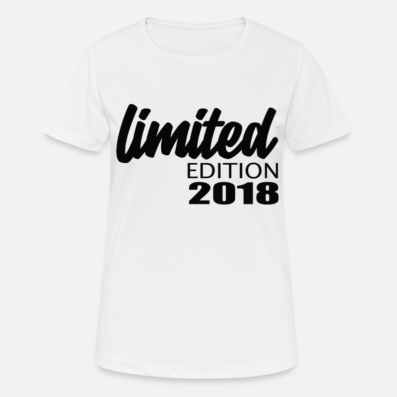Limited Edition 2018 - Women's Breathable T-Shirt - white