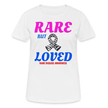 Loved Rare Disease Spread Awareness - T-shirt respirant Femme - blanc - Devant - AI Model Female 172 dark (172cm)