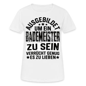 Sauveteurs Nageurs nageurs sauveteurs - T-shirt respirant Femme - blanc - Devant - AI Model Female 172 dark (172cm)