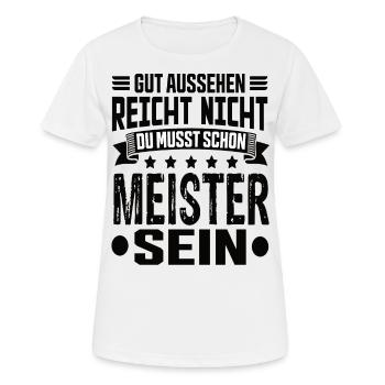 Master - Women's Breathable T-Shirt - white - Front - AI Model Female 172 dark (172cm)