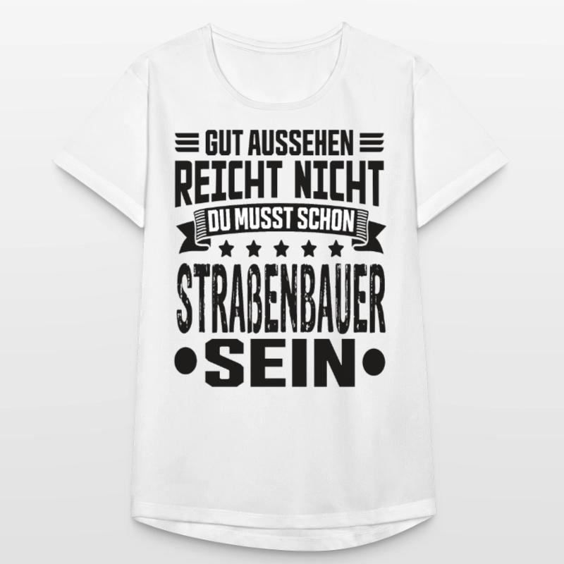 Constructeurs de routes Construction de routes Construction de routes T-shirt respirant Femme