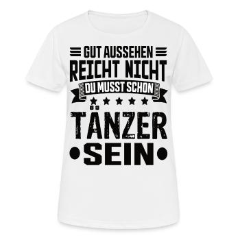 Dancer - Women's Breathable T-Shirt - white - Front - AI Model Female 172 dark (172cm)