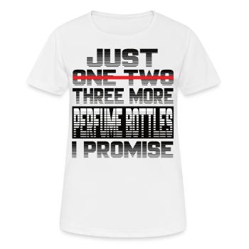 Encore un flacon de parfum que je promets Parfüm - T-shirt respirant Femme - blanc - Devant - AI Model Female 172 dark (172cm)
