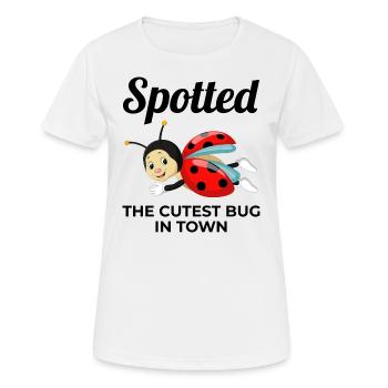 Marienkäfer Insektensammler Entomologie Entomologe - Frauen T-Shirt atmungsaktiv - Weiß - Vorne - AI Model Female 172 dark (172cm)