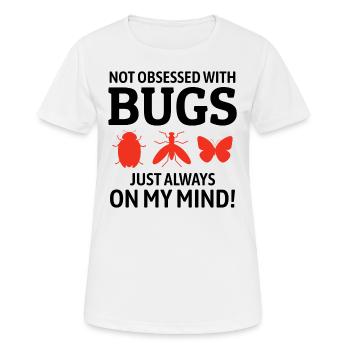 Insektensammler Entomologie Entomologe Käferliebhaber - Frauen T-Shirt atmungsaktiv - Weiß - Vorne - AI Model Female 172 dark (172cm)