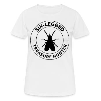 Insektensammler Entomologie Entomologe Käferliebhaber - Frauen T-Shirt atmungsaktiv - Weiß - Vorne - AI Model Female 172 dark (172cm)