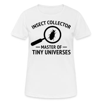 Insektensammler Entomologie Entomologe Käferliebhaber - Frauen T-Shirt atmungsaktiv - Weiß - Vorne - AI Model Female 172 dark (172cm)