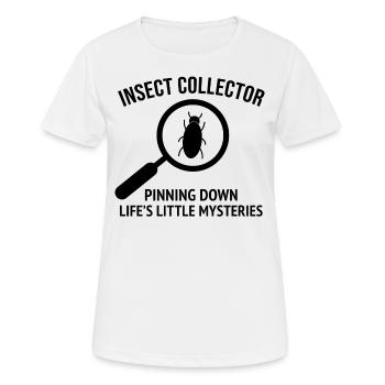 Insektensammler Entomologie Entomologe Käferliebhaber - Frauen T-Shirt atmungsaktiv - Weiß - Vorne - AI Model Female 172 dark (172cm)