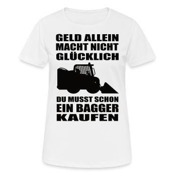 Landscaper - Women's Breathable T-Shirt - white - Front - AI Model Female 172 dark (172cm)