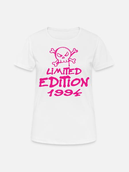 Limited Edition 1994 Geburtstag 1994 Geboren - Frauen T-Shirt atmungsaktiv - Weiß