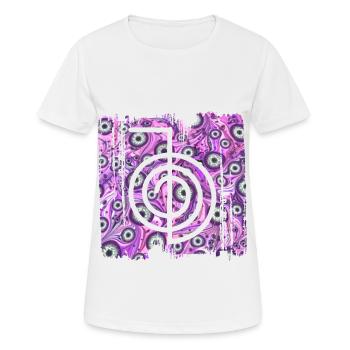cho ku rei e 6 - Women's Breathable T-Shirt - white - Front - AI Model Female 172 dark (172cm)