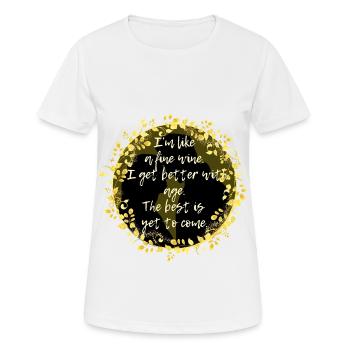 Adrian Ivashkov and Sydney Sage Quote RichelleMead - Women's Breathable T-Shirt - white - Front - AI Model Female 172 dark (172cm)