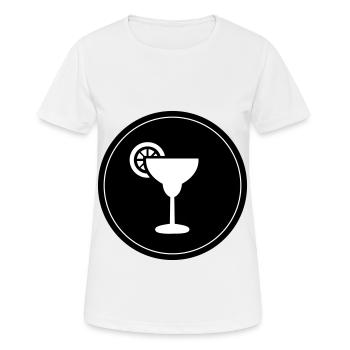 Tequila Drink - Frauen T-Shirt atmungsaktiv - Weiß - Vorne - AI Model Female 172 dark (172cm)
