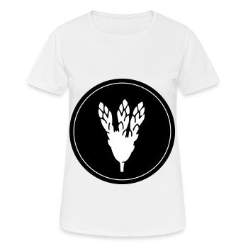 Asparagus Vegetables - Women's Breathable T-Shirt - white - Front - AI Model Female 172 dark (172cm)
