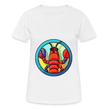 Craw Buntes Buntes Cartoon-Kawaii-Tier - Frauen T-Shirt atmungsaktiv - Weiß - Vorne - AI Model Female 172 dark (172cm)