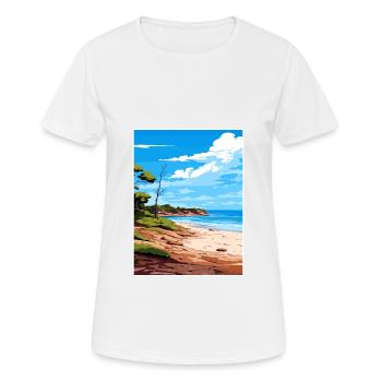 Cape Le Grand National Park Australia Souvenir - Women's Breathable T-Shirt - white - Front - AI Model Female 172 dark (172cm)