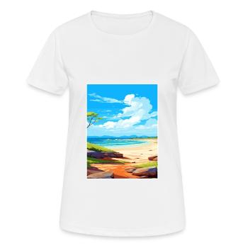 Cape Le Grand National Park Australia Souvenir - Women's Breathable T-Shirt - white - Front - AI Model Female 172 dark (172cm)