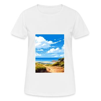 Cape Le Grand National Park Australia Souvenir - Women's Breathable T-Shirt - white - Front - AI Model Female 172 dark (172cm)