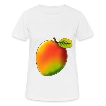 Mango - Style BD - T-shirt respirant Femme - blanc - Devant - AI Model Female 172 dark (172cm)