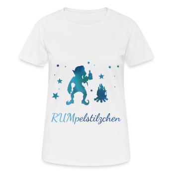 Rumpelstilzchen Geschenk Märchen Alkohol - Frauen T-Shirt atmungsaktiv - Weiß - Vorne - AI Model Female 172 dark (172cm)