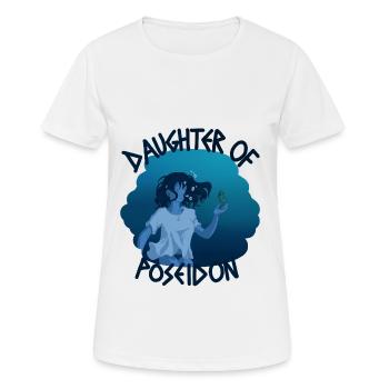 Daughter of Poseidon - Women's Breathable T-Shirt - white - Front - AI Model Female 172 dark (172cm)