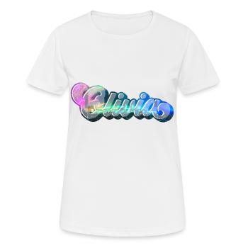 Olivia Beautiful Girl Name - Women's Breathable T-Shirt - white - Front - AI Model Female 172 dark (172cm)