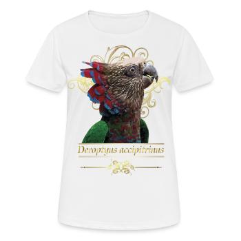 The cacique parrot - Women's Breathable T-Shirt - white - Front - AI Model Female 172 dark (172cm)
