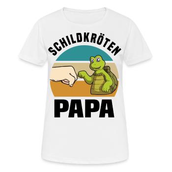 Schildkröten - Frauen T-Shirt atmungsaktiv - Weiß - Vorne - AI Model Female 172 dark (172cm)