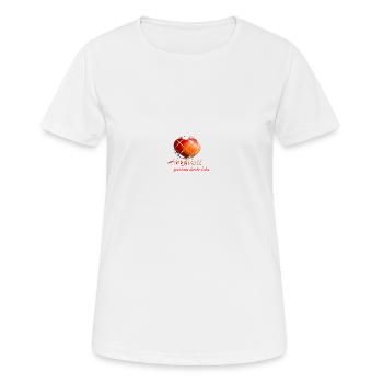 Gemeinsam durchs Leben - Frauen T-Shirt atmungsaktiv - Weiß - Vorne - AI Model Female 172 dark (172cm)