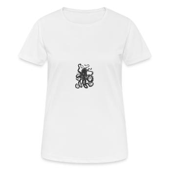 Meerestiere - Frauen T-Shirt atmungsaktiv - Weiß - Vorne - AI Model Female 172 dark (172cm)