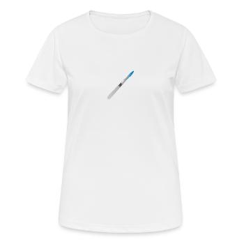 Skalpel - Frauen T-Shirt atmungsaktiv - Weiß - Vorne - AI Model Female 172 dark (172cm)