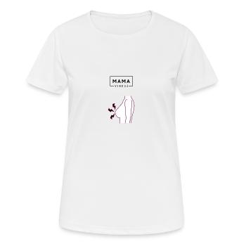 Chest pain - Women's Breathable T-Shirt - white - Front - AI Model Female 172 dark (172cm)