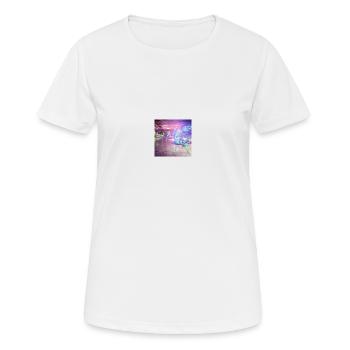 World of AI - Women's Breathable T-Shirt - white - Front - AI Model Female 172 dark (172cm)