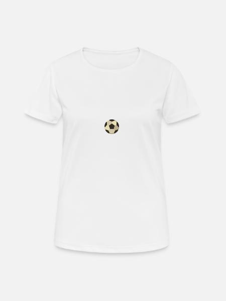 Football - T-shirt respirant Femme - blanc