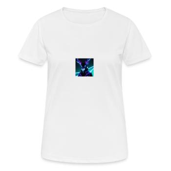 Fusion de rennes électriques - T-shirt respirant Femme - blanc - Devant - AI Model Female 172 dark (172cm)