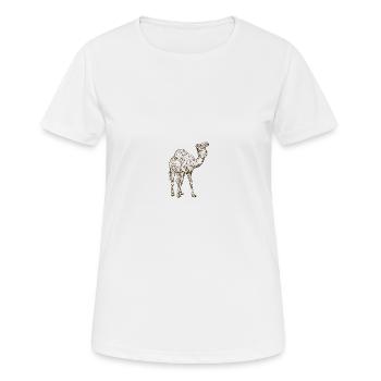 Wildtiere - Frauen T-Shirt atmungsaktiv - Weiß - Vorne - AI Model Female 172 dark (172cm)