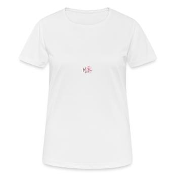 Votre texte de paragraphe 4 - T-shirt respirant Femme - blanc - Devant - AI Model Female 172 dark (172cm)