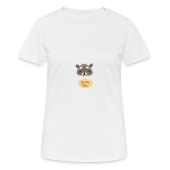 Wildtiere - Frauen T-Shirt atmungsaktiv - Weiß - Vorne - AI Model Female 172 dark (172cm)
