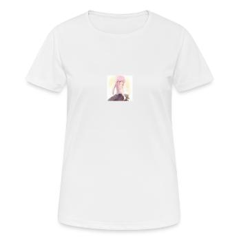 Anime - T-shirt respirant Femme - blanc - Devant - AI Model Female 172 dark (172cm)