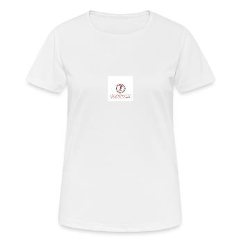 Design ohne Titel - Frauen T-Shirt atmungsaktiv - Weiß - Vorne - AI Model Female 172 dark (172cm)