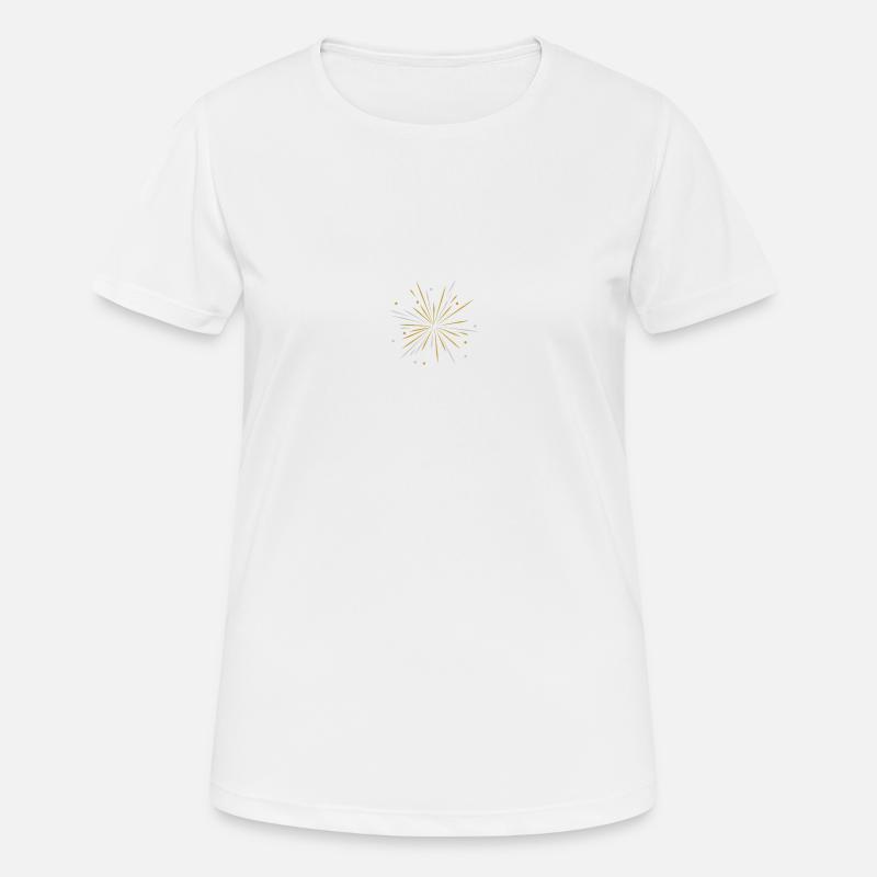 Fireworks - Women's Breathable T-Shirt - white