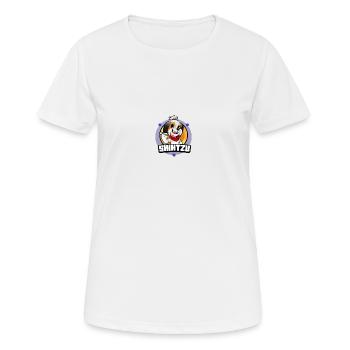 shihtzu meme - Women's Breathable T-Shirt - white - Front - AI Model Female 172 dark (172cm)
